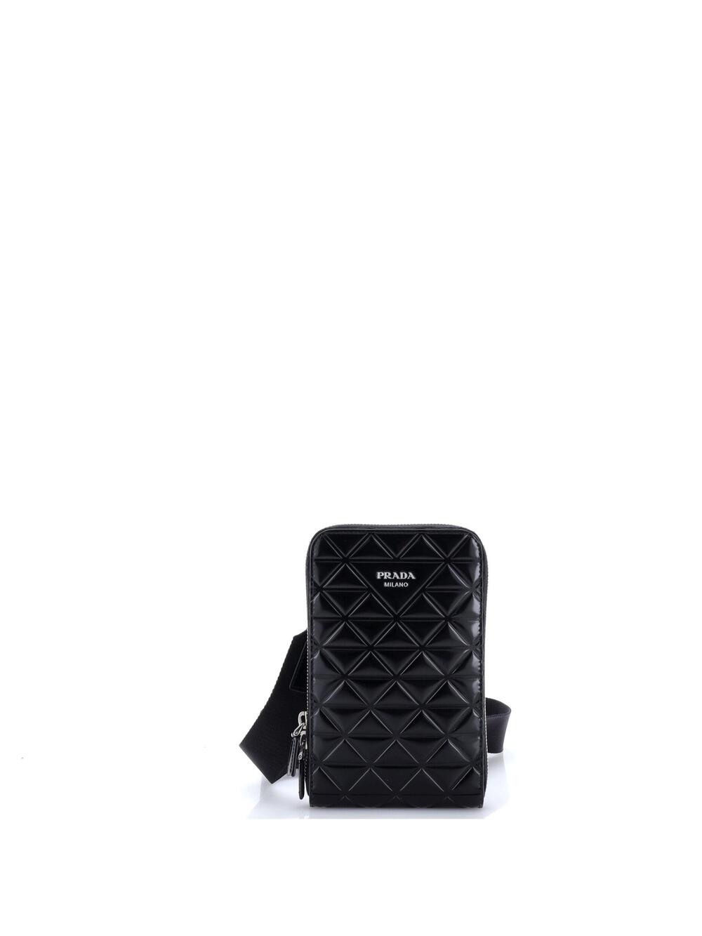 Prada Symbole Phone Holder Crossbody #365445P12B